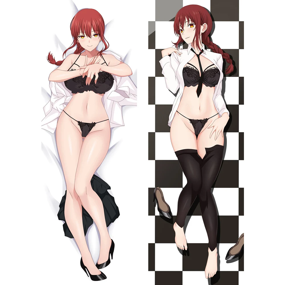 

Chainsaw Man Dakimakura Anime Pillowcase Power Makima Home Bedding Hugging Body Pillow Cover Case Dropshipping