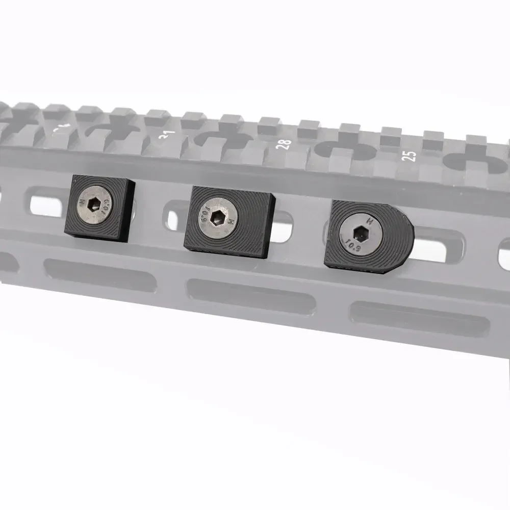 3PCS Arson Machine Cable Management Tatical Toy Gun MLOK Wire Guide System For PEQ DBAL M300 M600 Flashlight Switch Cable Clip