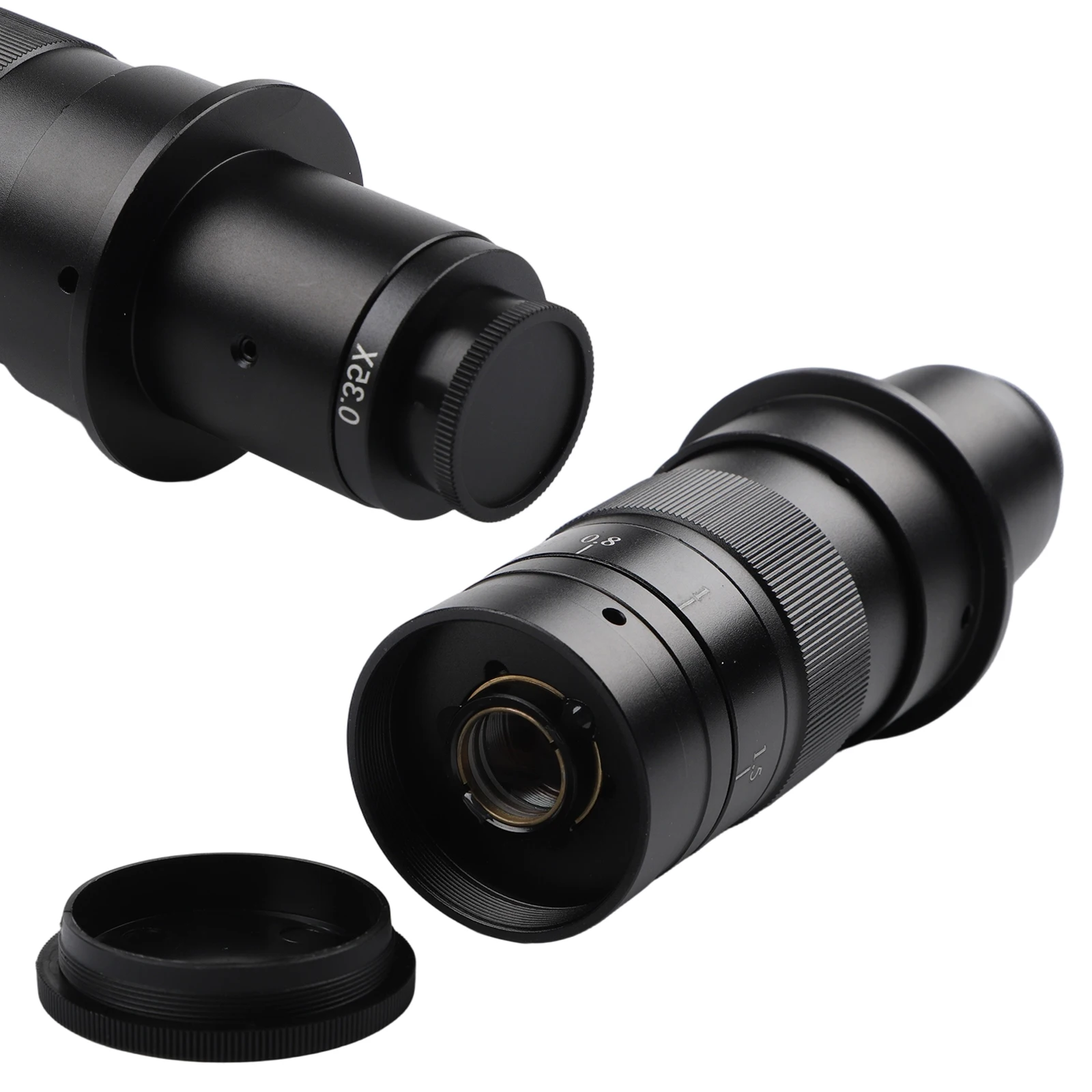 CS C Mount Zoom Monocular Microscope Camera Lens with Manual Focus for Industrial and Scientific Application Usage