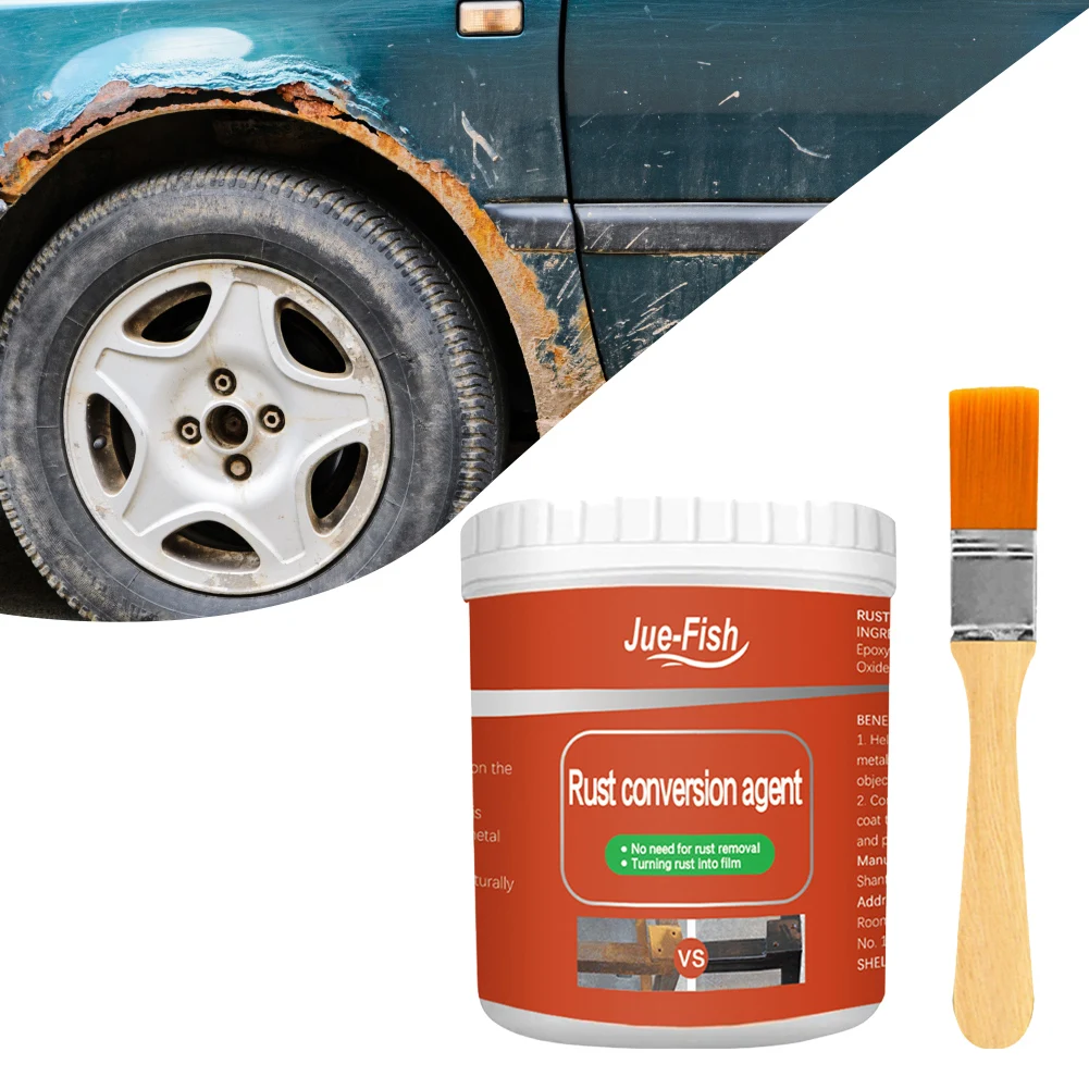 1-4PCS Metal Rust Remover Rust Multi Purpose Conversion Agent Waterproof Anti-corrosion Car Coat Primer Rust Inhibitor 100/300g