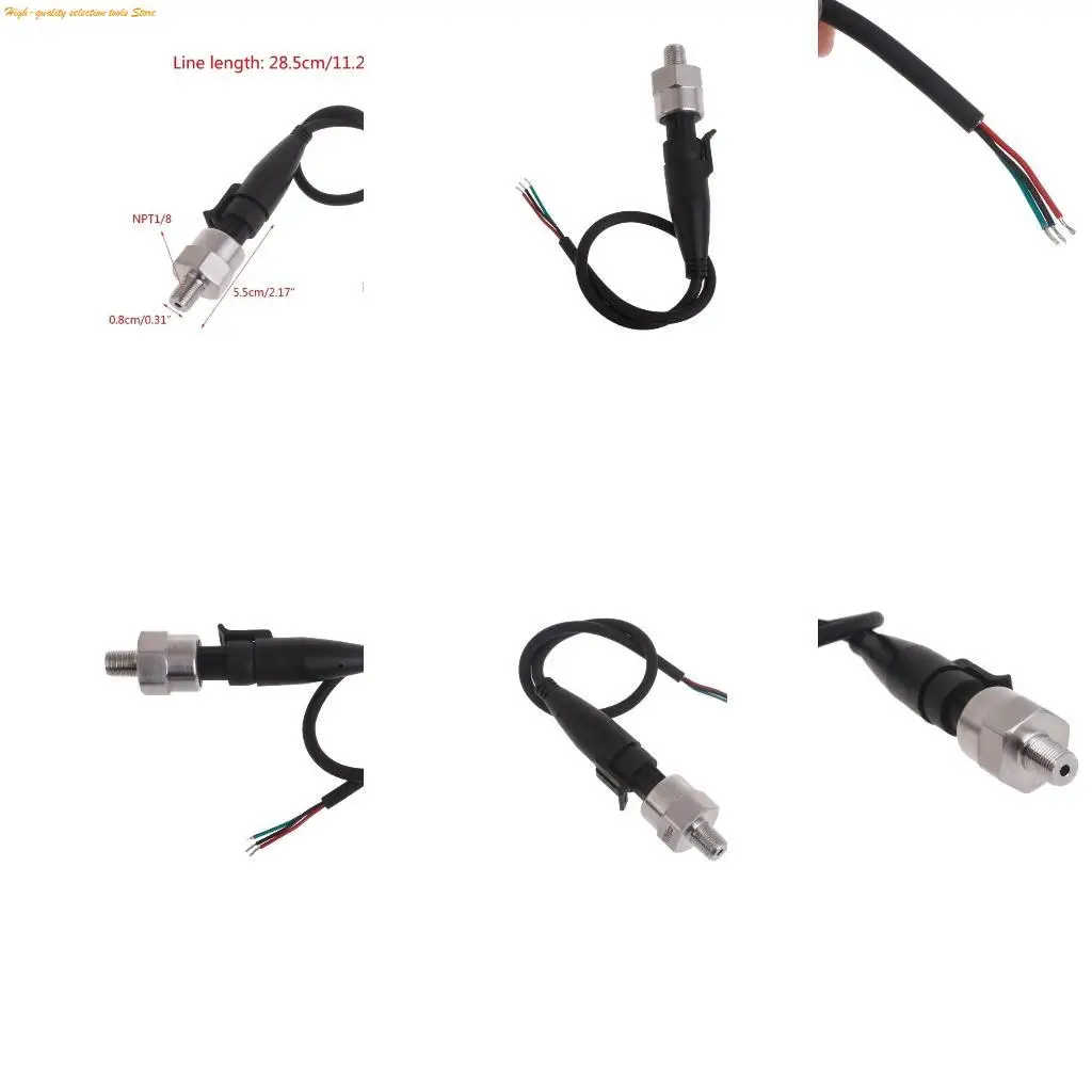 203F Advanced Accurate AnalogsWater Pressure Transducer Transmitter Sender Compatible for Liquid Water Gas Measurement