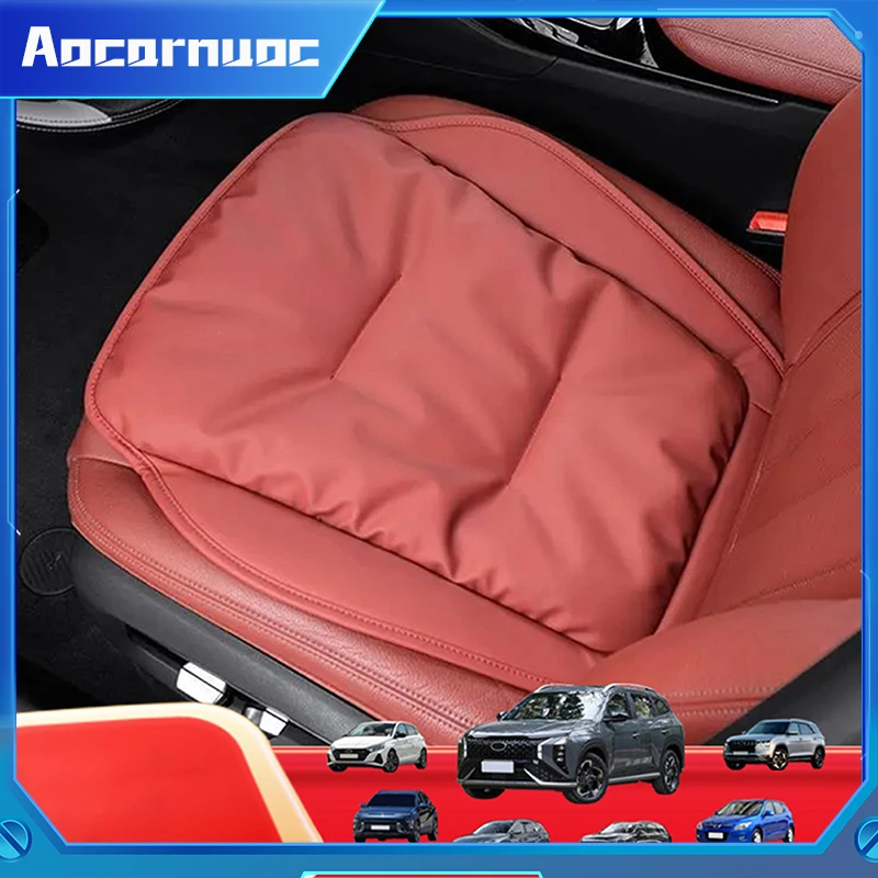 

For Hyundai Tucson ix25 ix35 SantaFe Kona Car Seat Cover Front Seat Protective Cushion Back Pad Anti-Skid Interior Chair Mats