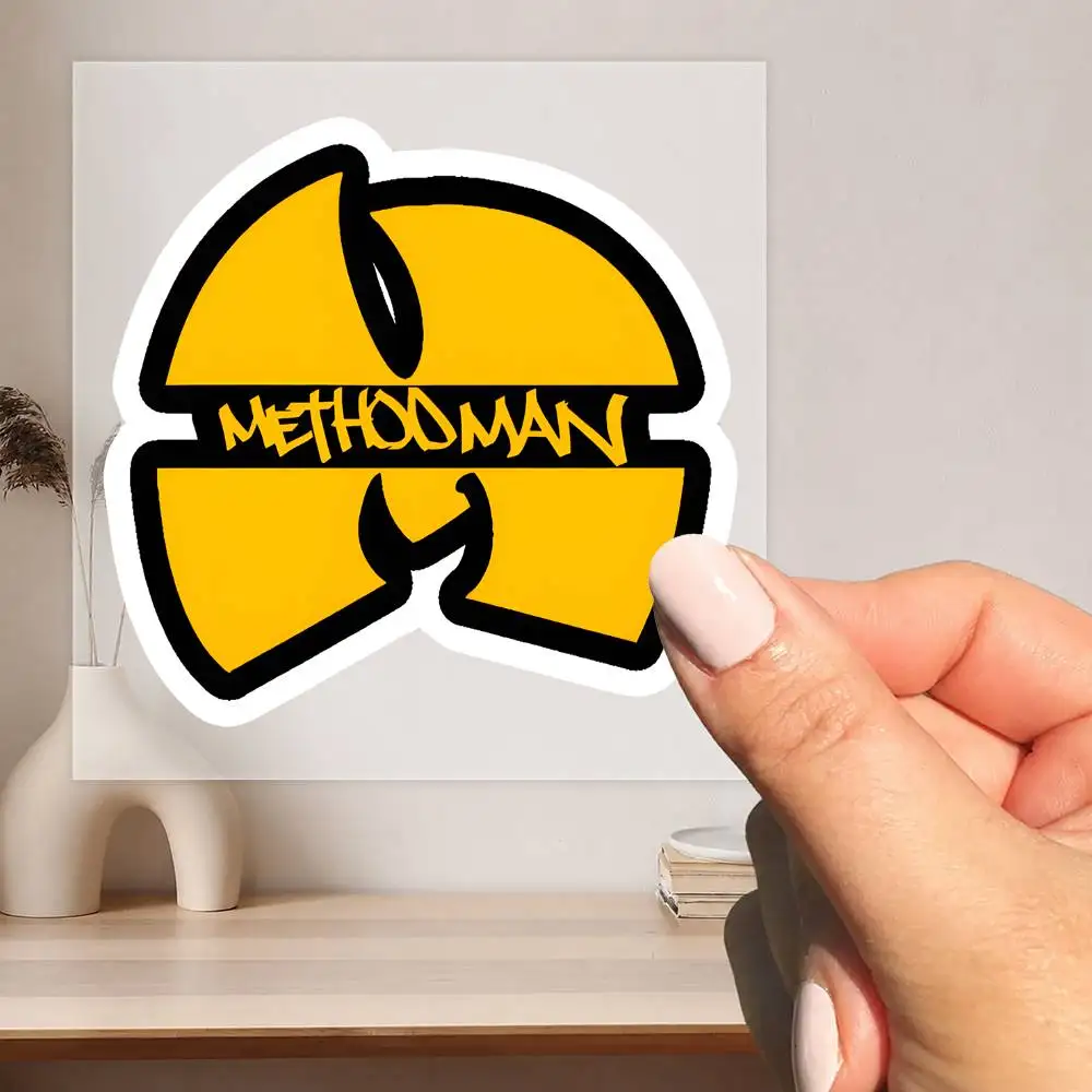 method man logo Waterproof stickers for decorating car windows motorcycles and computers.