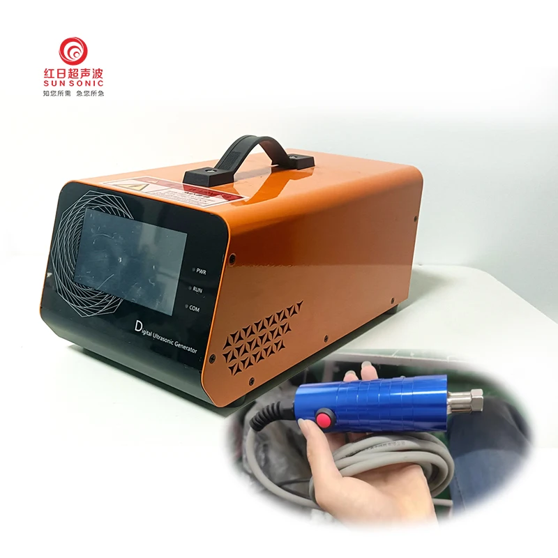 New Digital Ultrasonic Welding Machine 220V 1200W For Automotive And PPE 35kHz/28kHz Plastic/Fabric Bonding