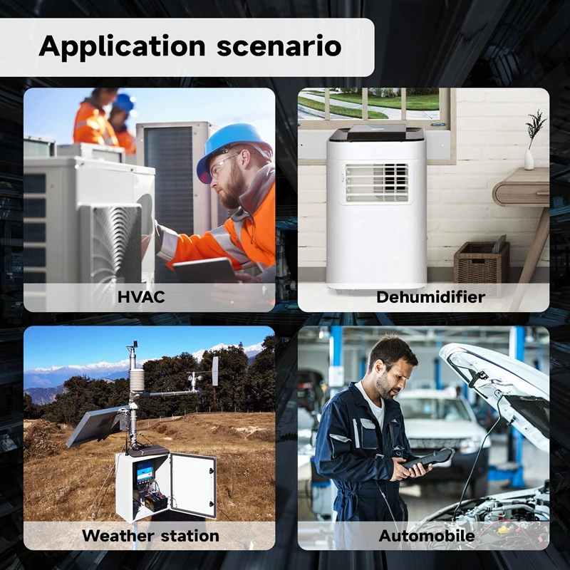 New-3Pcs 220V 10A Digital LED Temperature Controller Thermostat Control Switch Probe