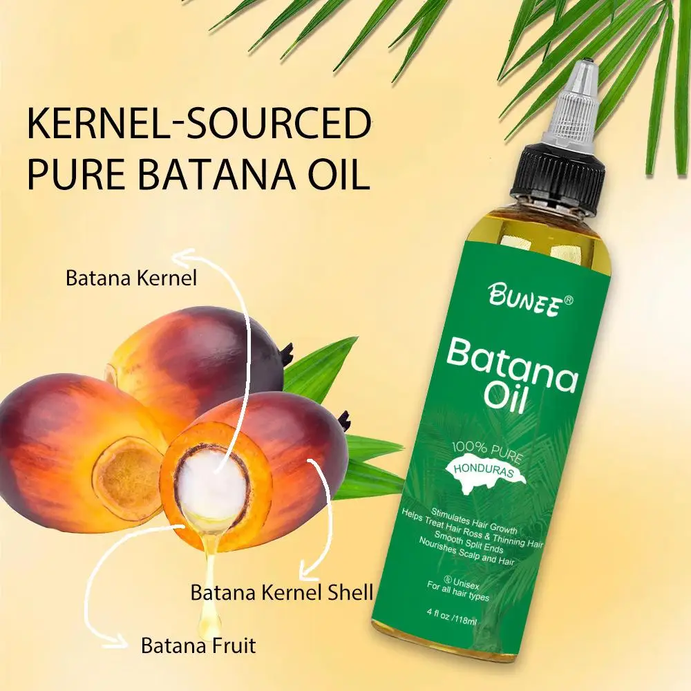 

118ml Batana Hair Care Essential Oil Repair Hair Root Moisturizing Nourishing Strengthen Improve Split Smooth Hair Care Oil