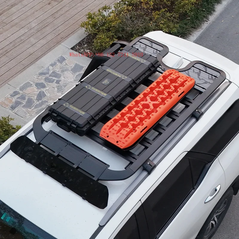 Wholesale Aluminum Alloy Road Roof Platform for  Grad Cherke 4x4 Heavy Duty B2B Cargo Cer Lage Rack 500-800kg
