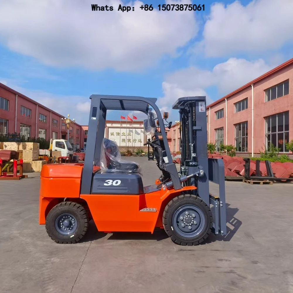 forklift 3-ton all-terrain forklift, low maintenance cost, suitable for construction port terminal bulk
