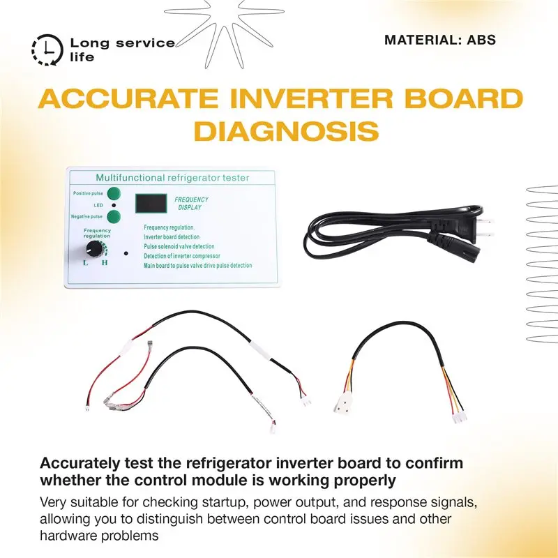 2026 New Air Door Fan Compressor Solenoid Valve Refrigerator Inverter Board Tester Electric Valve Inspection And Diagnostic