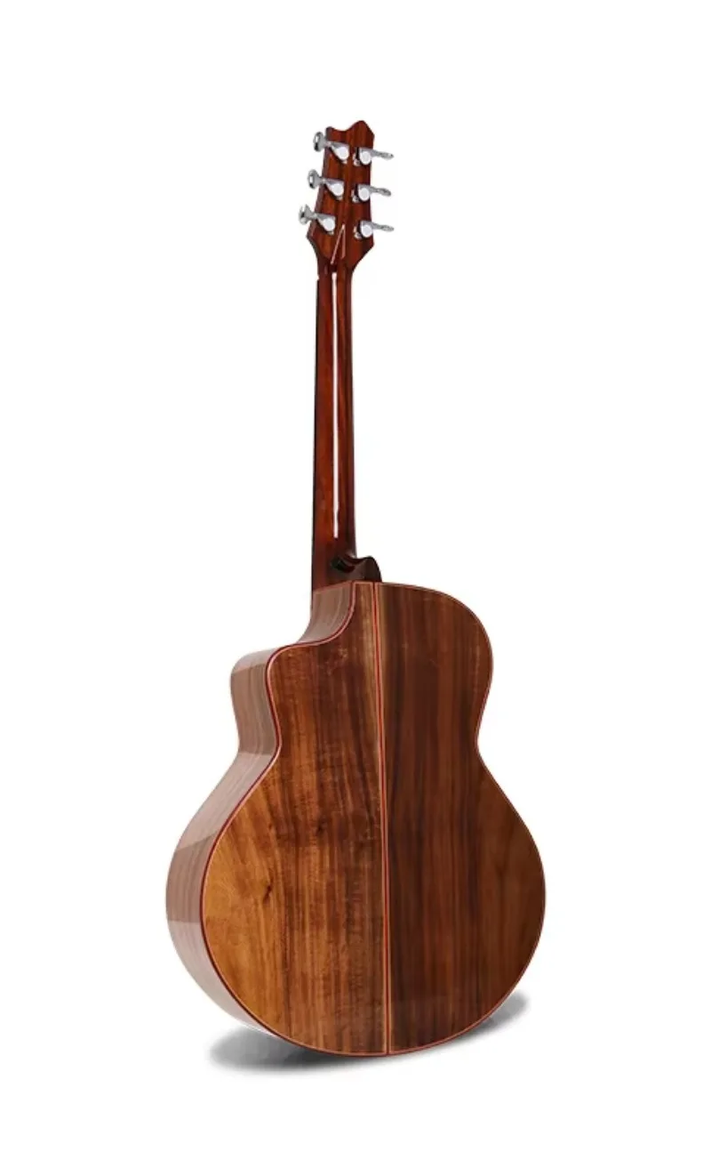 All Solid Jumbo Acoustic Guitar Handmade