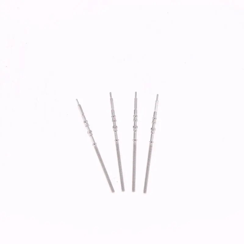 2/5 قطعة أجزاء الساعة ساعة يد تعمل بالحركة الصلب الجذعية تاج عدة ل NH34 NH35 NH38 NH39 ساعة يد تعمل بالحركة الجذعية الغيار