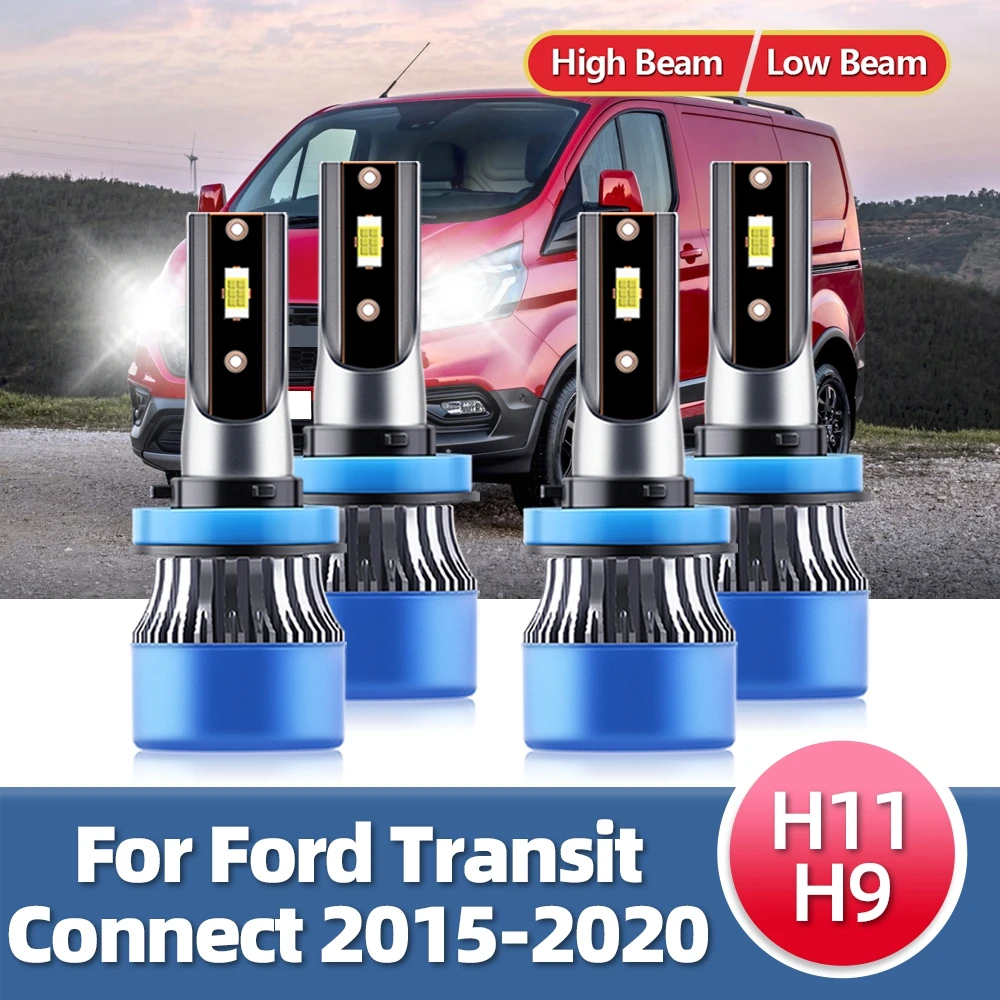

Roadsun 15000LM CSP светодиодный лампы супер яркие Автомобильные фары Auto 12V для Ford Transit Connect 2015 2016 2017 2018 2019