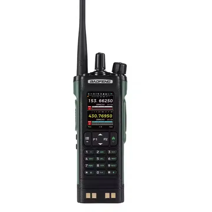 Baofeng DM-32UV DMR Digital Walkie Talkie 8W GPS APRS Dual Time Slot Analog Tier 1 & 2 Type-C Copy Frequency Ham Two Way Radio