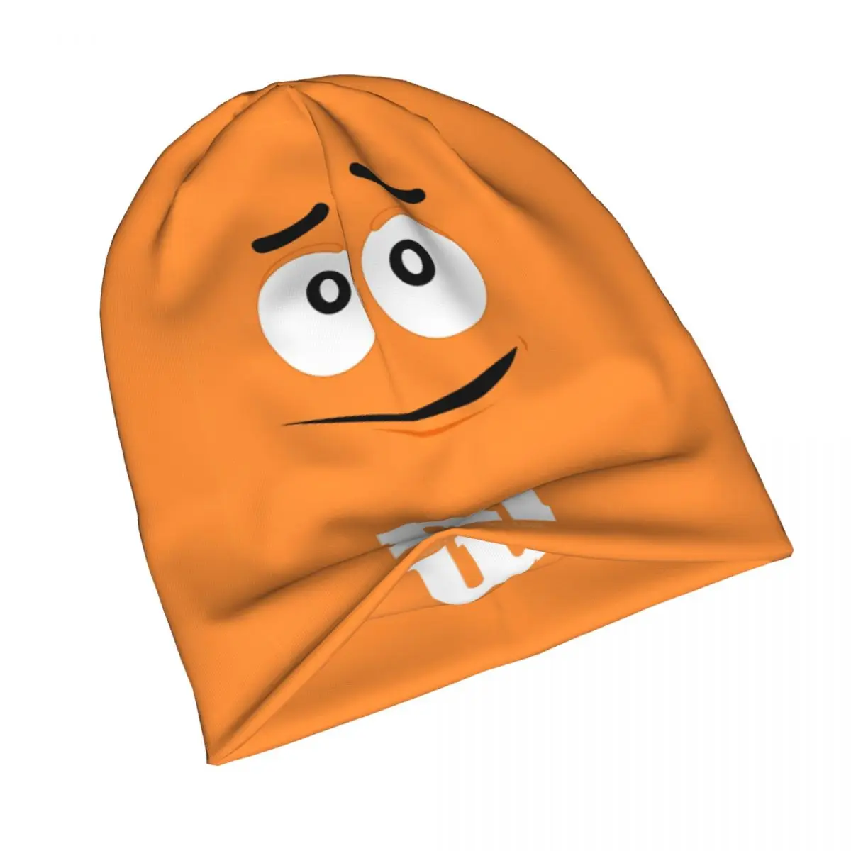 Bonnet Hats M Chocolate Men Women\'s Thin Hat Orange Face Autumn Spring Warm Cap Hip Hop Skullies Beanies Caps