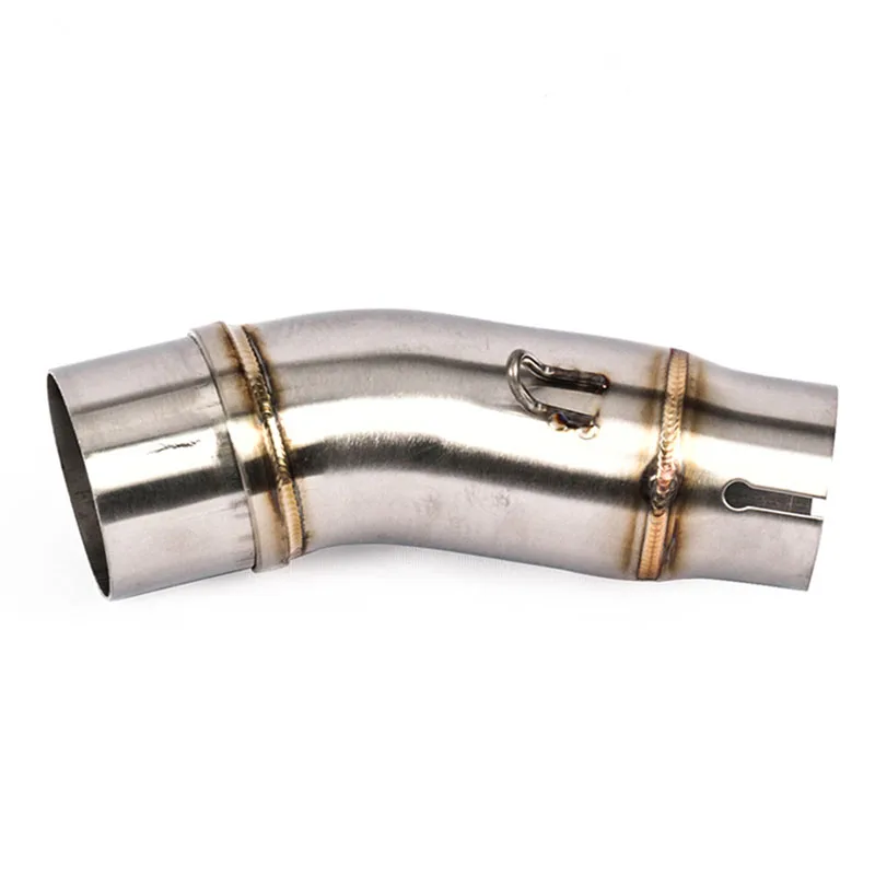 For Kawasaki Ninja 400 Z400 2018 2019 Years Motorcycle Exhaust Middle 51mm Link Pipe Stainless Steel 304 Bend Tube