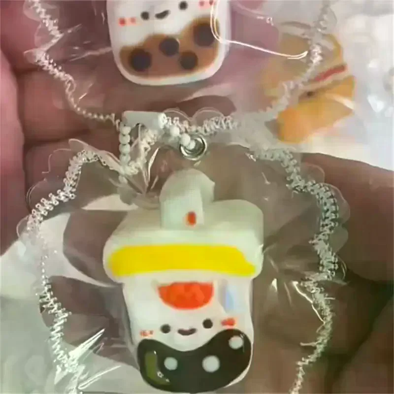 ของเล่นบีบคลายเครียดรูปอาหารน่ารัก เฟรนช์ฟรายส์ เบอร์เกอร์ ของเล่นซิลิโคนบีบเล่น ของเล่นคลายเครียด ของเล่นบีบช้าคืนรูป ของเล่นพวงกุญแจ ของขวัญ