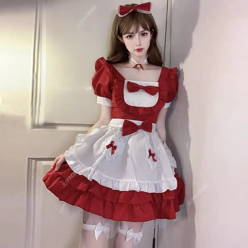 Disfraz de sirvienta Y2K de alta calidad, traje de Lolita grande para estudiantes, ropa de talla grande bidimensional diaria, nuevos modelos