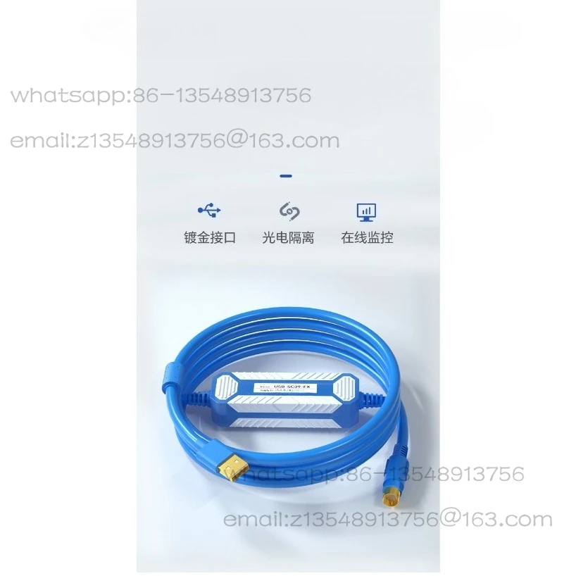 

Подходит для кабеля передачи данных plc fx3u загрузка связи fx2n/1n/3ga кабель для программирования usb-sc09-fx spot
