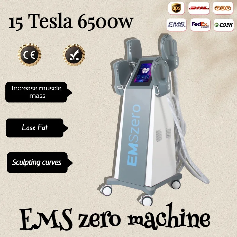 15 Tesla 6500W EMSzero Body Sculpt Weight Lose EMS Muscle Stimulate body Slimming Sculpting Fat Reduction Machine Hiemt Neo