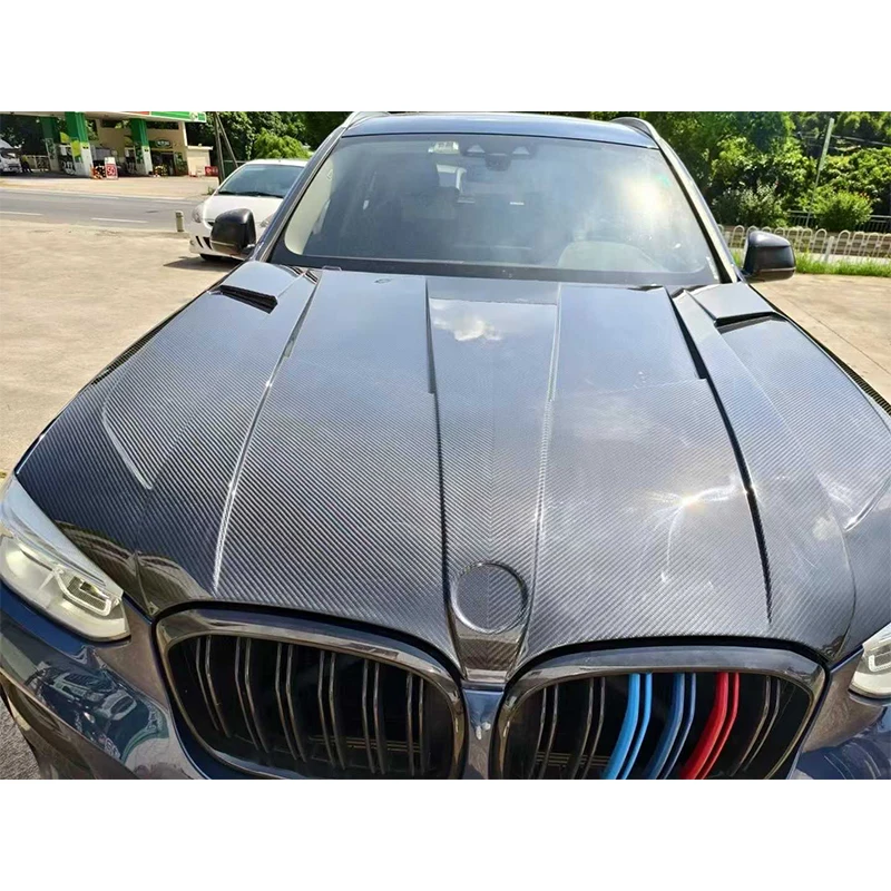 

For BMW X3 G01 X4 G02 2019-2026 Carbon Fiber Hood Forged carbon Engine Cover Hood Car Headliner Hood Cover Car Accessories