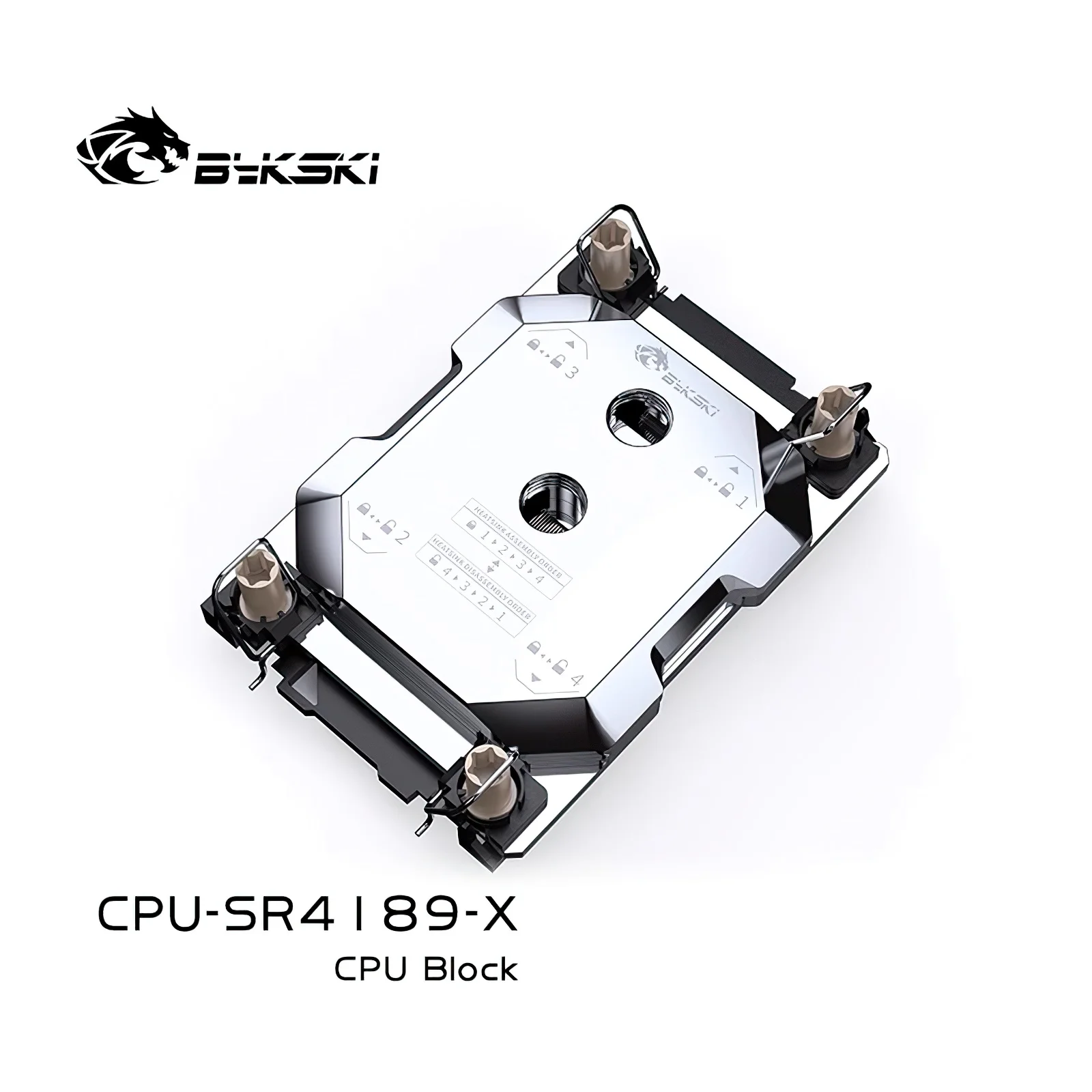 Bykski CPU Liquid Water Cooling Block Cooler for Intel LGA4189 CPU-SR4189-X