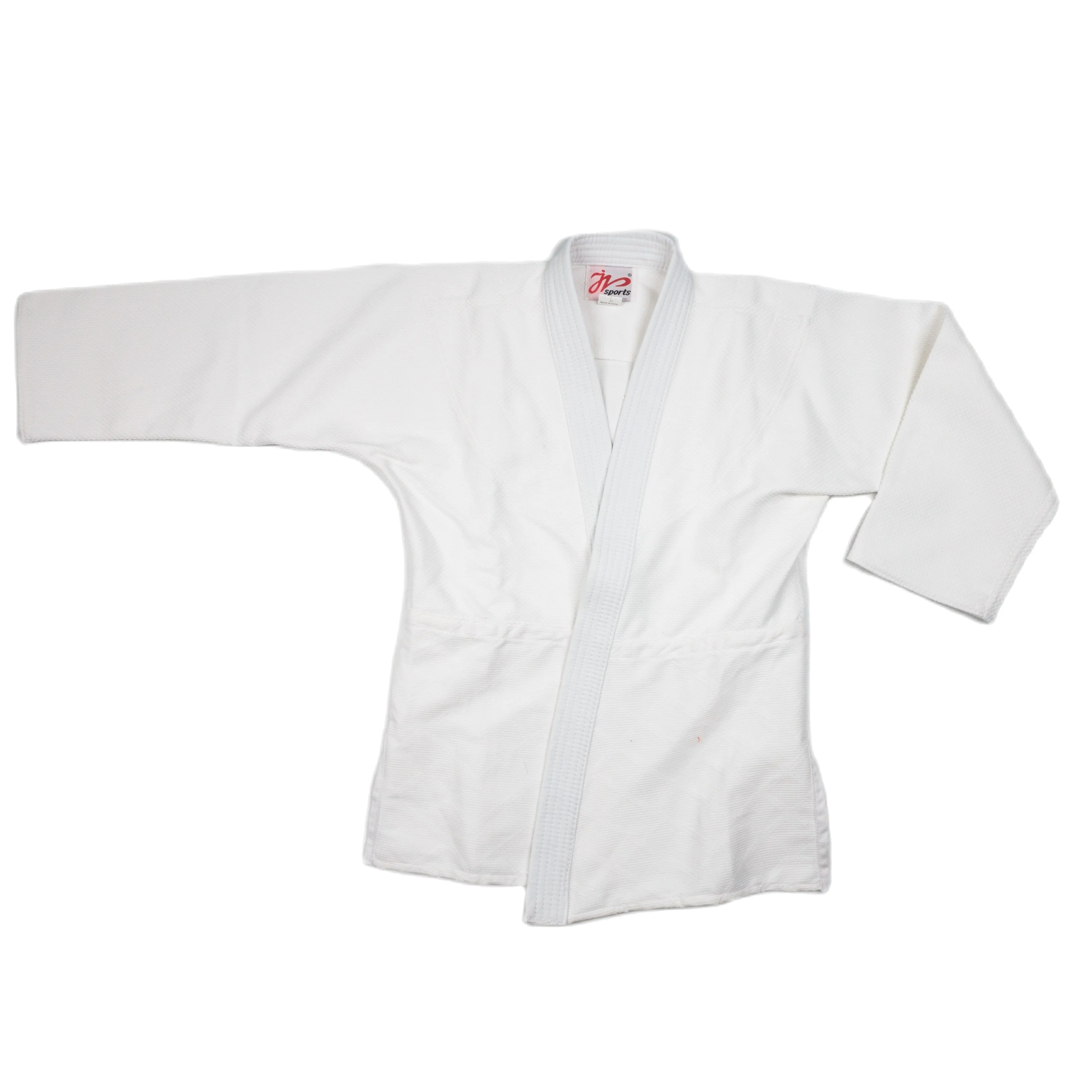 Tafon 450gsm Tops 240gsm Pants Judo Gi Martial Arts Uniform Bleach Kimono Single Weave Gi With White Belt