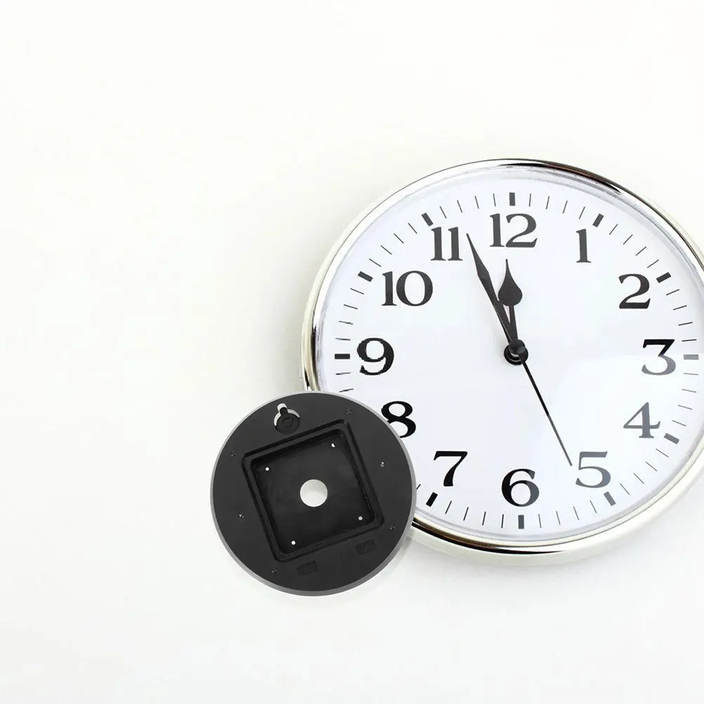

2pcs Back Cover Plastic Clock Replacement Part Clock Replacement Part Durable Diy Repair Tool For Home Decor Clocks