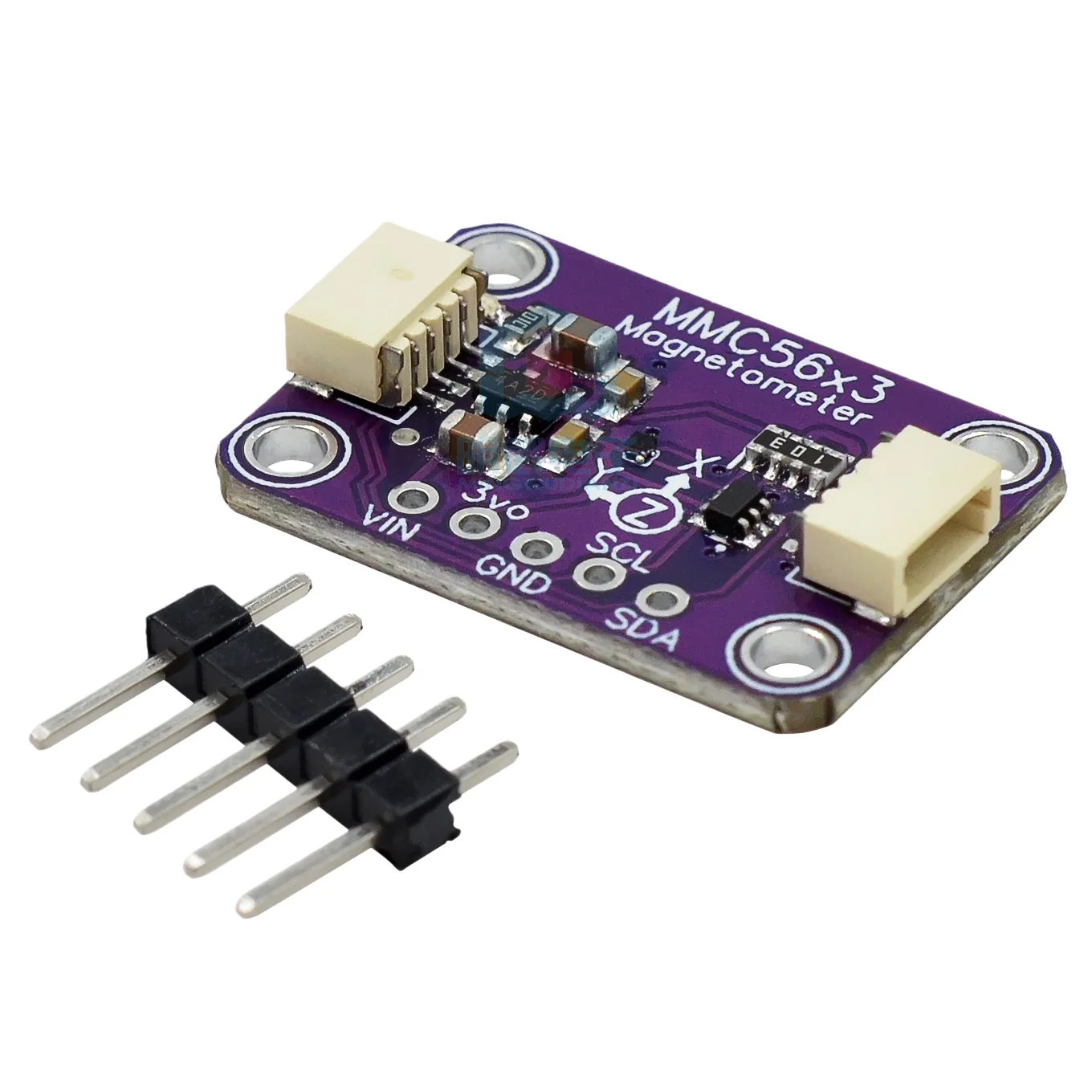 Three-axis magnetometer - MMC5603 for STEMMAQT/Qwiic interface