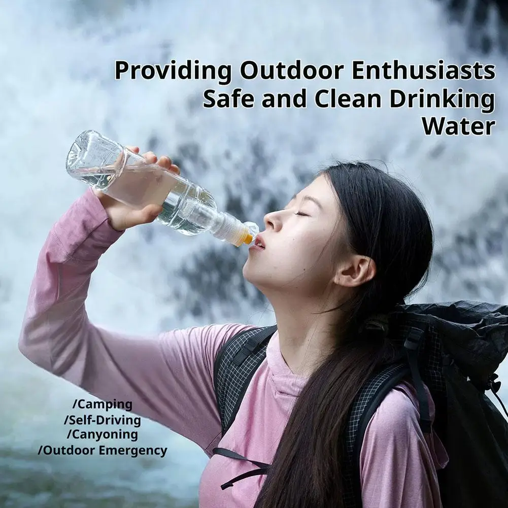 Camping Survival Hiking Direct Drinking Water Tools Sports Cover Squeeze Emergency Water Filter Outdoor Portable Water Purifier