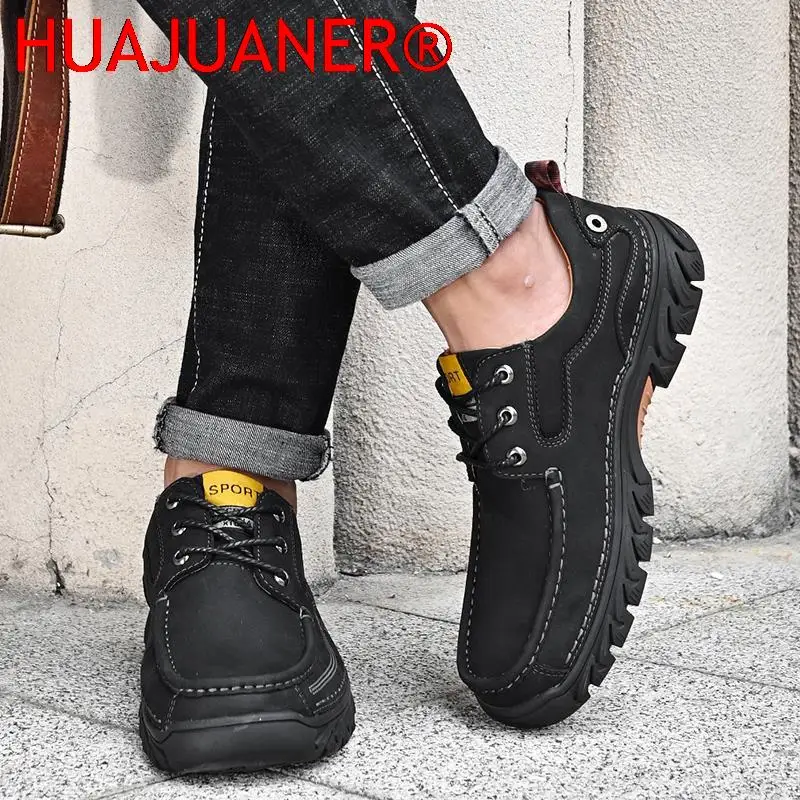 Herren Freizeit schuhe schnüren Echt leder Herren schuhe Mode Outdoor Herren Oxfords bequeme Herren schuhe Zapatos de Hombre