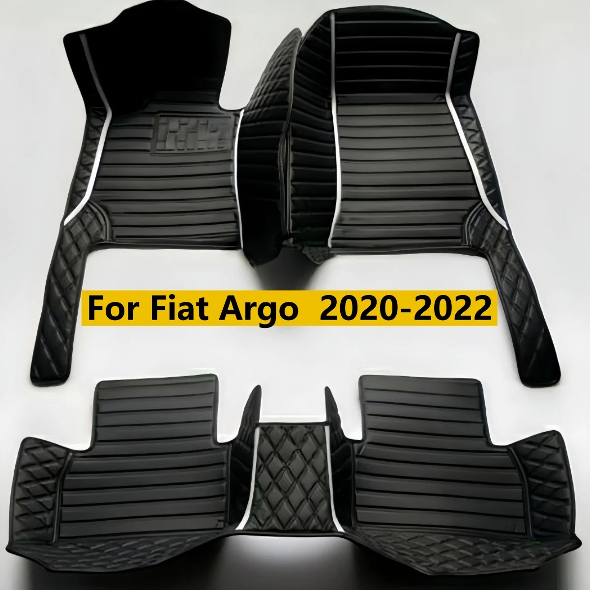 

Автомобильные коврики для Fiat Argo 2020 2021 2022, автоаксессуары, кожаные коврики для ног, полный комплект, автомобильные коврики