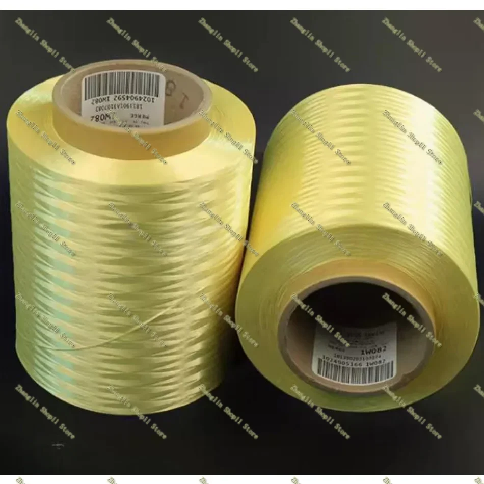 1414 Aramid Fiber 1100Dtex Resistant Flame-retardant Fireproof Wire Kevlar High Temperature Thread