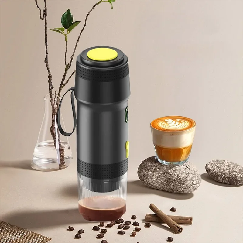 New Designed Coffee Maker Usb Rechargeable Portable Self Cleaning Travel Capsule Smart Coffee Makers Kitchen Tool