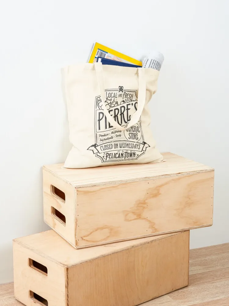 Pierre's General Store Tote Bag free delivery bags Shopper eco bag folding Cloth bag