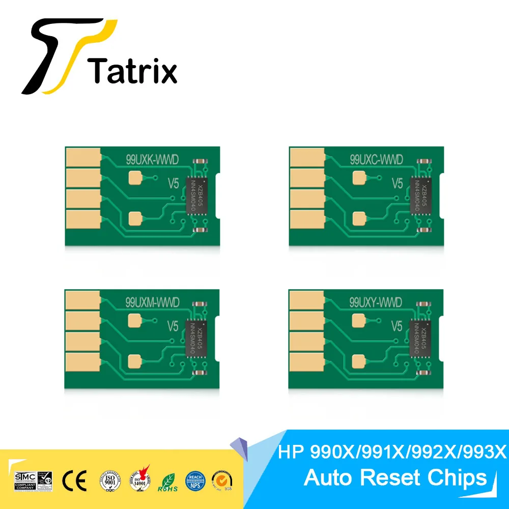 Tatrix ARC Chip For HP 990 991 992 993 990X 991X 992X 993X For HP PageWide Pro 755dn 774dn 750dn 750dw 772dn 772dw 777z 777zs