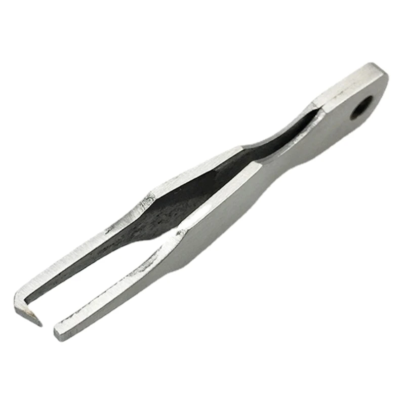 Double Loop Ring Opening Pliers Fishing Line Pliers Stainless Steel Quick Split Rings Opener Tool Fishing Line Tweezers
