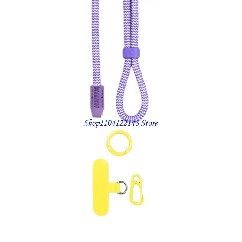 P9FA Stretchable Camera Carry Strap Heavy Duty Phone Chain For Reliable Performances