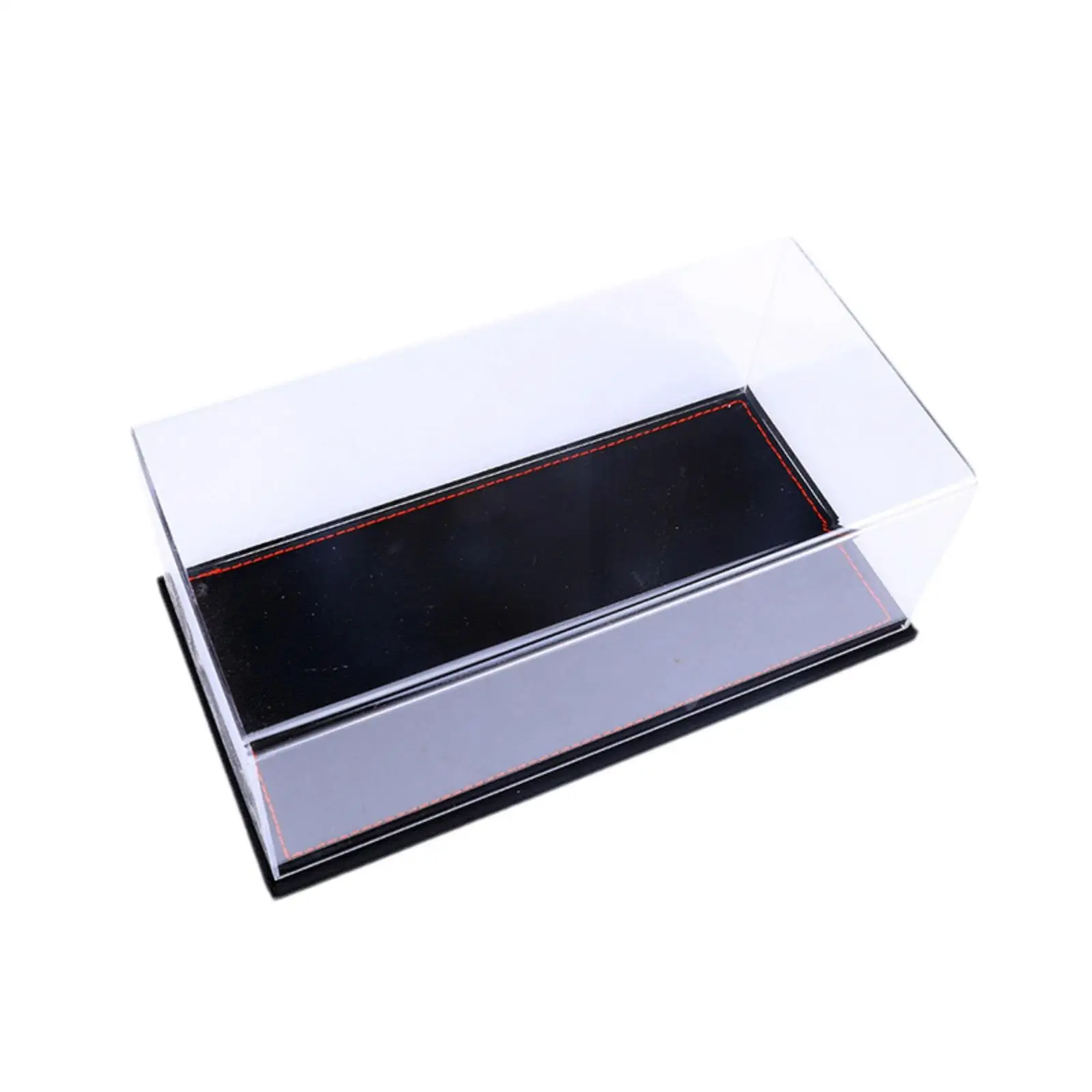 Model Car Display Case Acrylic Clear Box with Base for 1 24 Scale Diecast Vehicles Collectors Dust Shield