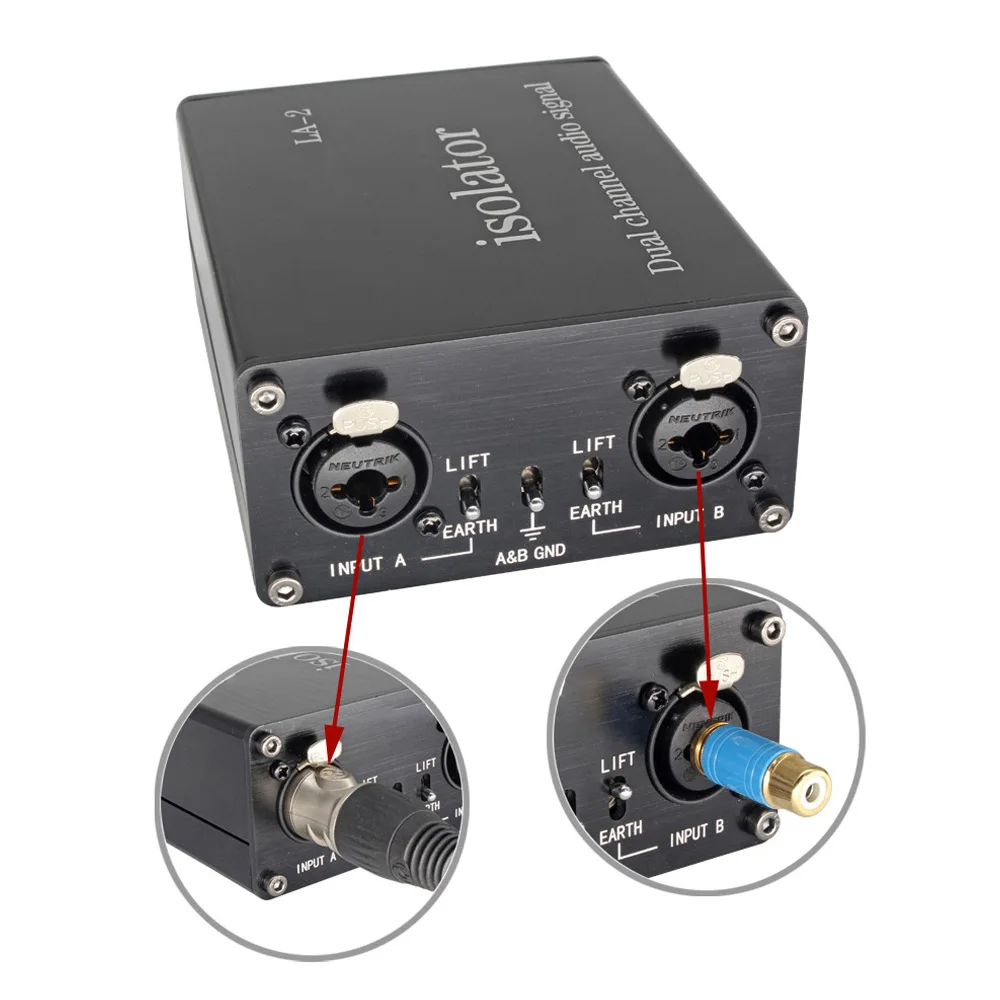 

Audio Isolator Eliminates Sound Current Acoustic Noise Noise Interference Eliminator Common Ground Isolator