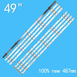 แถบไฟแบล็คไลท์ LED สำหรับซัมซุงทีวี UN49j5200 UN49j5200AG LM41-00471A LM41-00470A LM41-00121V LM41-00121W LM41-00361A LM 100%