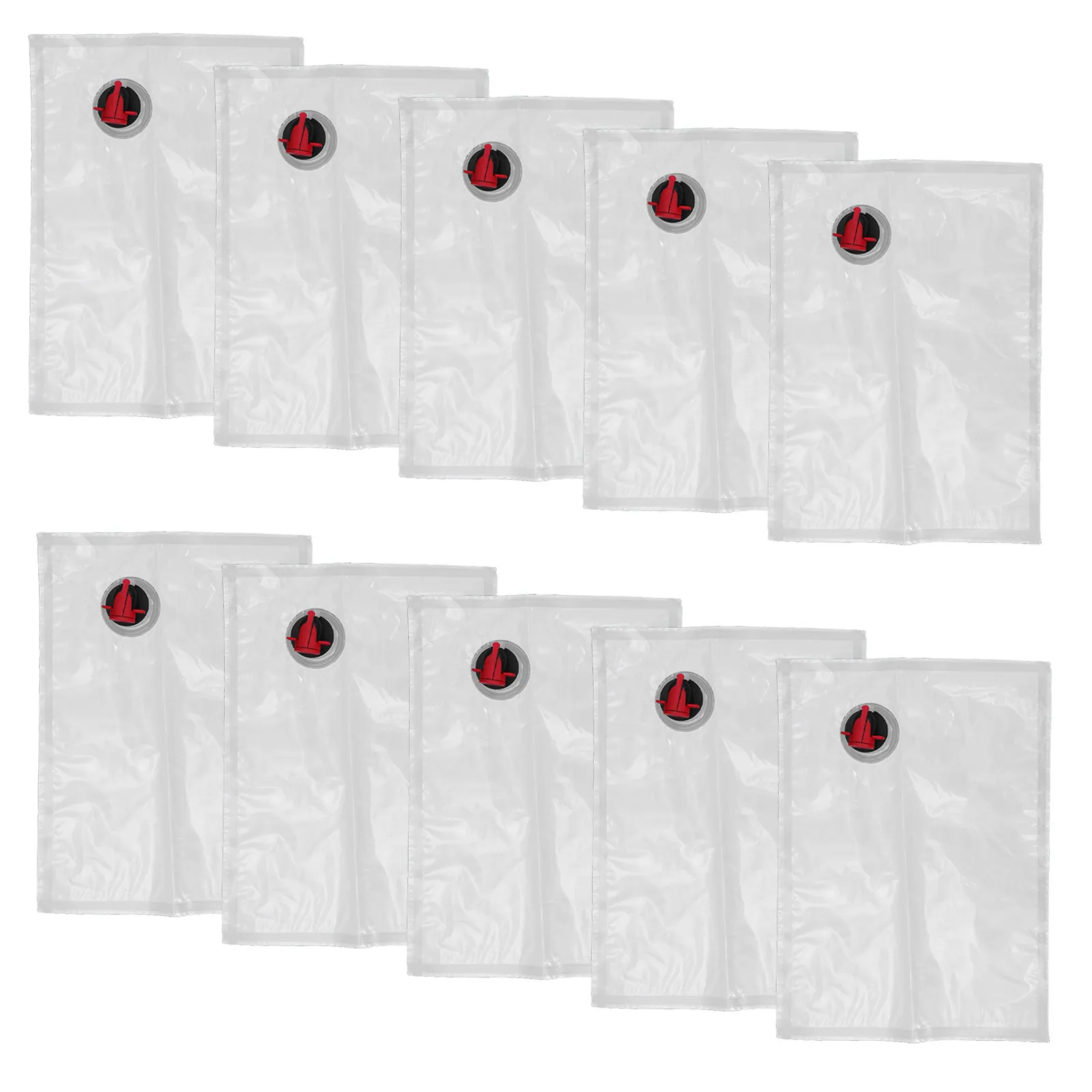 10Pcs Portable Leakproof Wine Bag Refillable Reusable For Party Drink Dispenser Party Butterfly Valve 3L