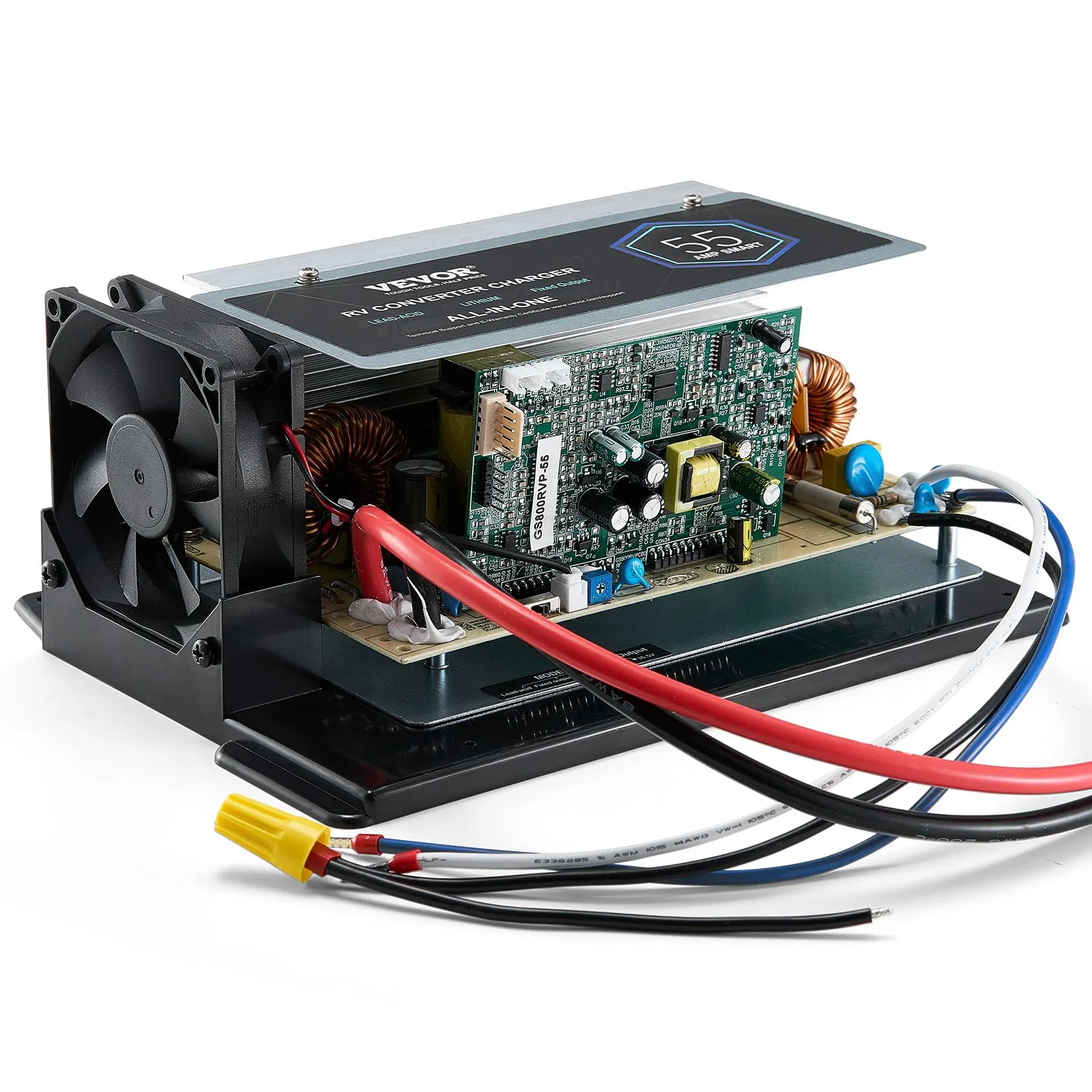 ชุดประกอบเมนบอร์ด WF-8955-AD-MBA ชุดเปลี่ยนตัวแปลงไฟ RV 55 แอมป์