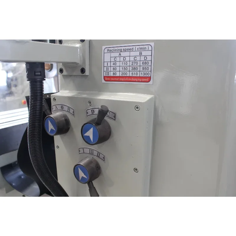New ISO30 MT4 Spindle Taper 220V Motor Engine Core Small Vertical Metal Milling Machine 4H 5H Turret Milling Manual Mills