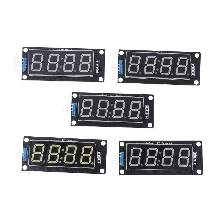 TM1637 0.56 Inch 4 Bit LED Digital Tube Display 7 Segments Display Module LED Electronic Clock Display Module Board For Arduino