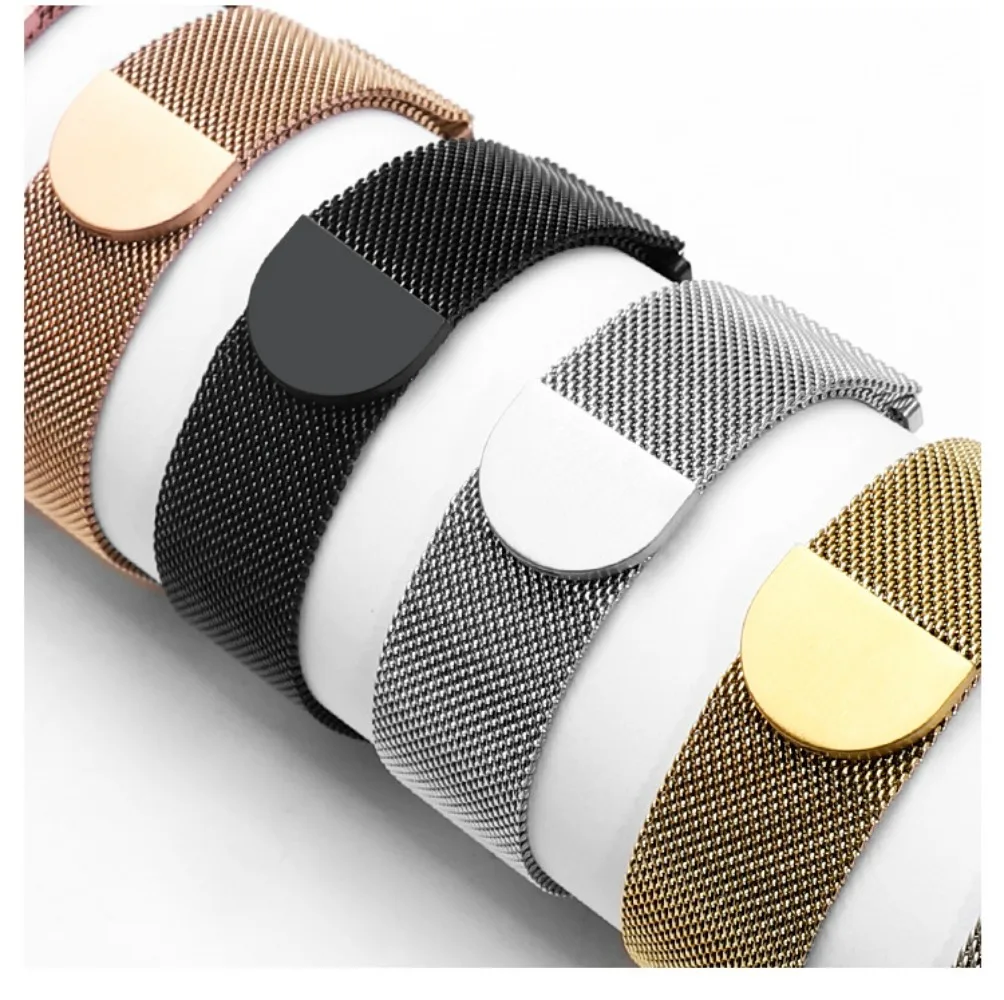 Metal Magnetic Strap for Apple Watch Band 49mm 45mm 44mm 46mm 42mm 41 40 38 mm Milanese Band iWatch 10 Ultra 2 9 8 7 6 4 SE Band