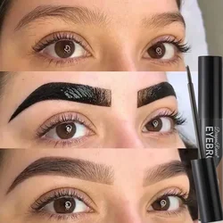 Waterproof Tearing Eyebrow Gel Makeup Sweatproof Semi-Permanent Long Lasting Peel Off Dye Eyebrow Cream Tattoo Tint Cosmetics