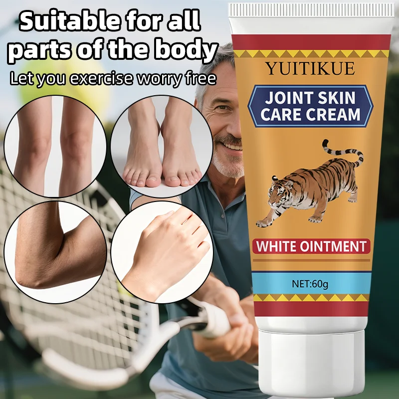 كريم العناية بالبشرة والمفاصل، يحتوي على حمض الهيالورونيك والكولاجين ومستخلص الأقحوان السيبيري، وترطيب عميق وغير دهني