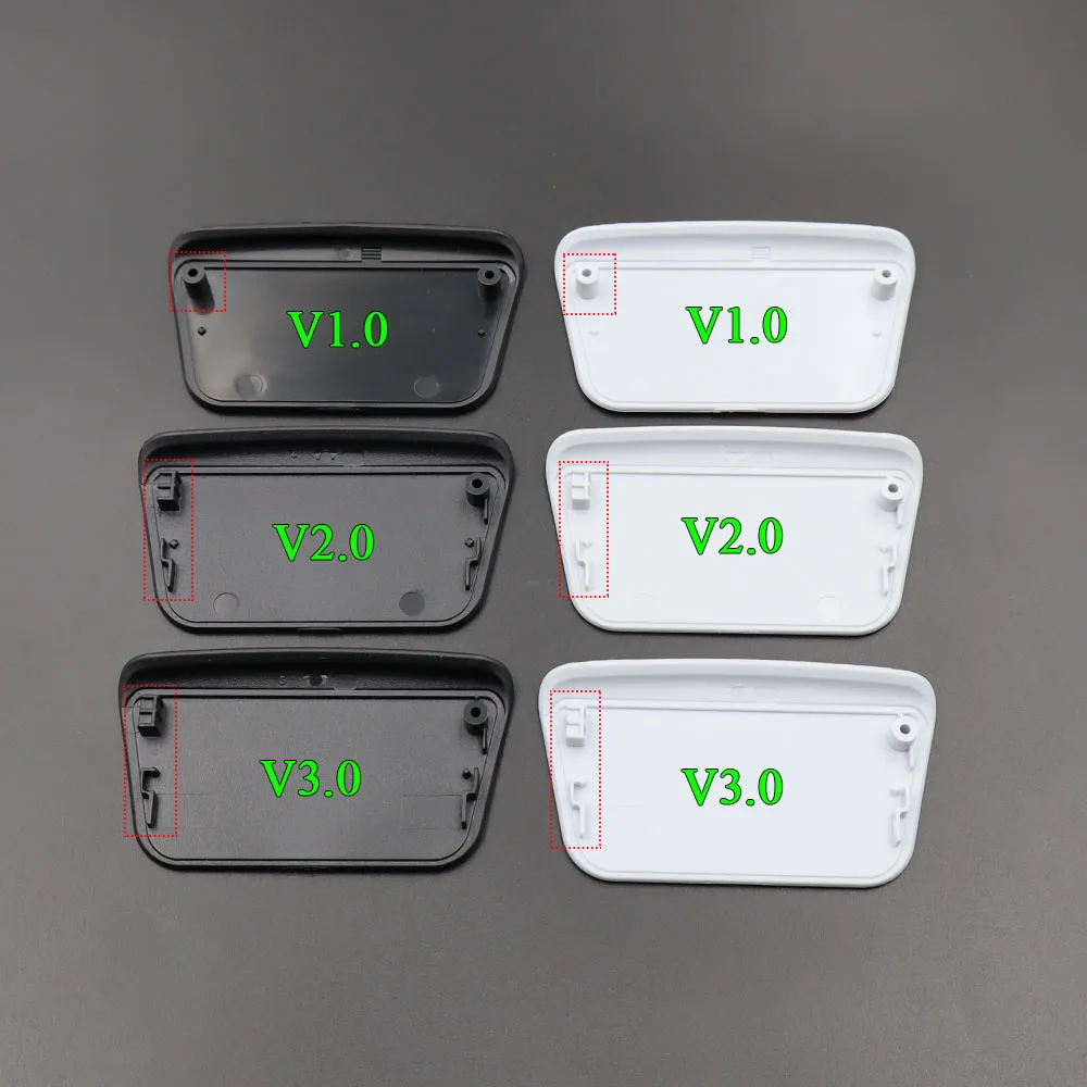 1 Set Black White For PS5 V1 V2 V3 BDM-010 BDM-020 BDM-030 Controller L1 R1 L2 R2 Trigger Button and Handle Battery Cover Touchp