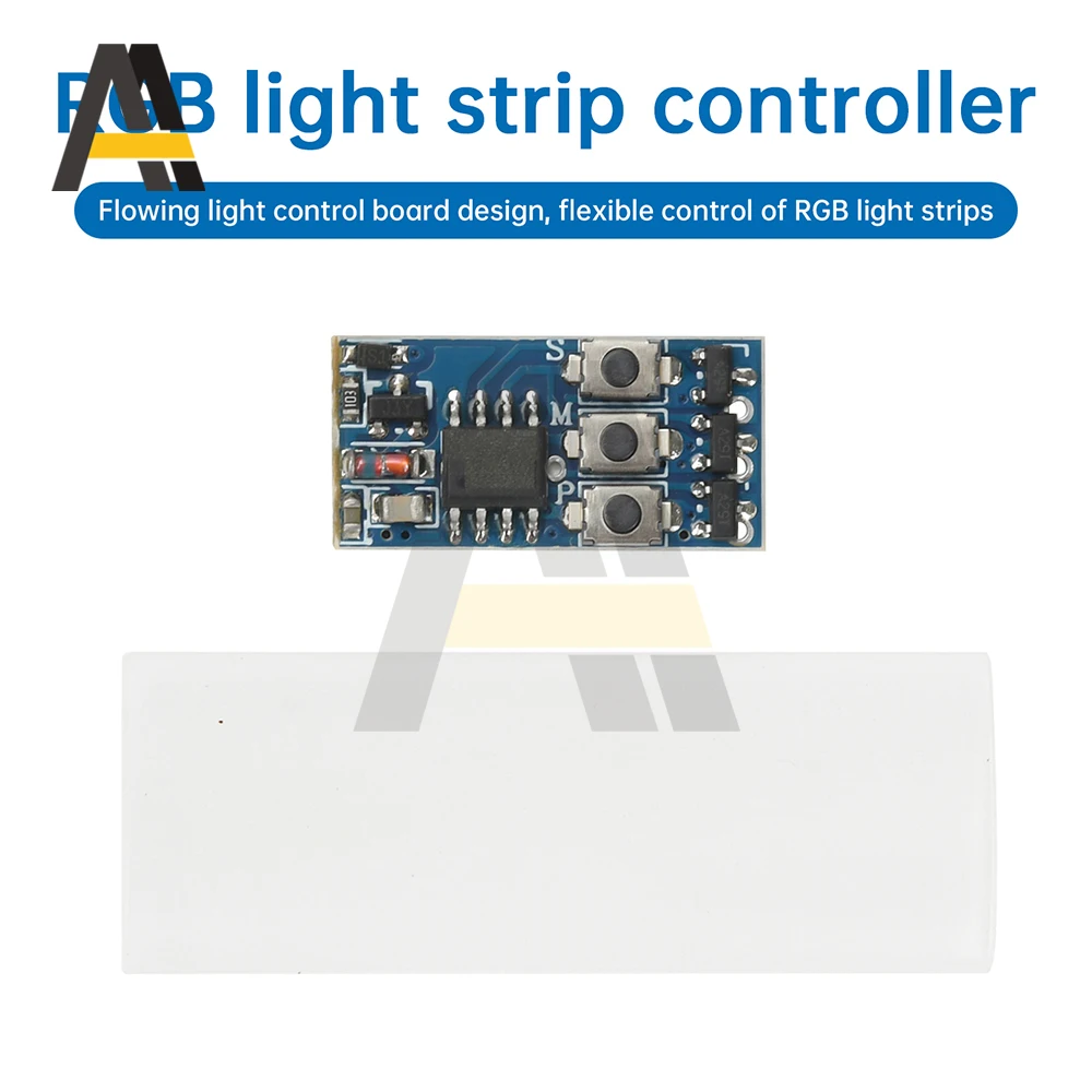 DC5-24V RGB Flashing Light Module LED Strip Light Controller Color Changing Ambient Lights Phantom Light Module
