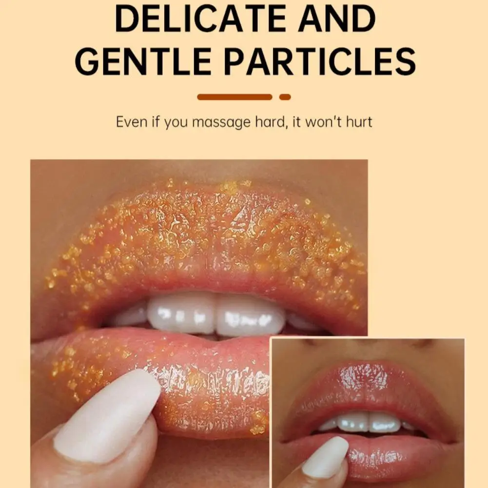 50 جرام ليمون وكركم مقشر الشفاه للشفاه الداكنة يقلل الخطوط الدقيقة ترطيب الشفاه مقشر فرك ترطيب مغذي العناية بالشفاه